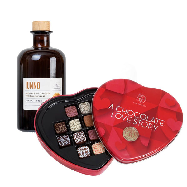 Heart Praline & Junno Liqueur