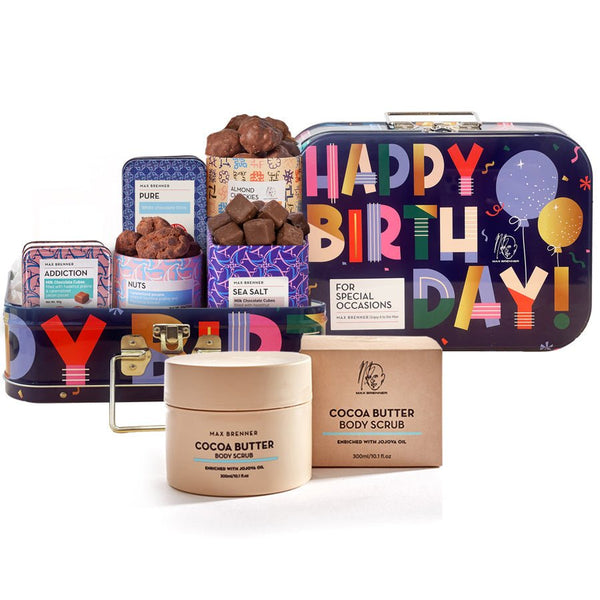 מארז יום הולדת ופילינג גוף