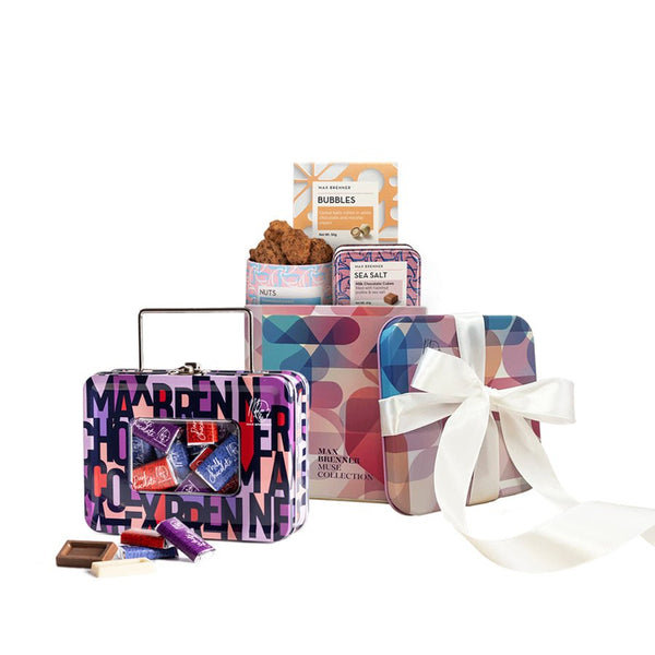 Muse Small & מיני מזוודת שוקולד נפוליטנים