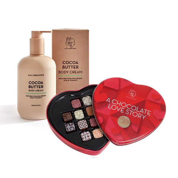 Heart 12 Pralines & Body Cream