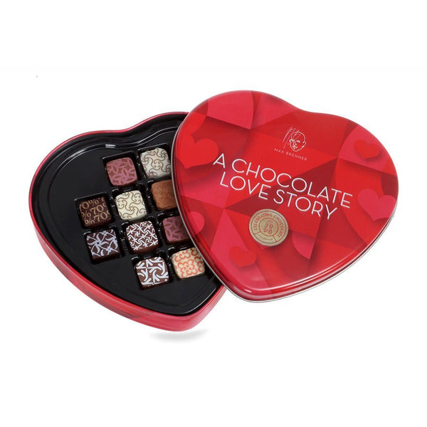 Heart 12 Pralines & Body Scrub