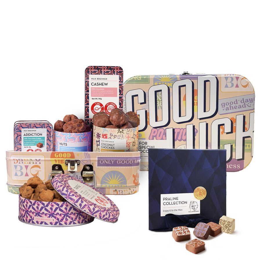 Good Luck Kit & Luxury 9-Piece Praline Assortment