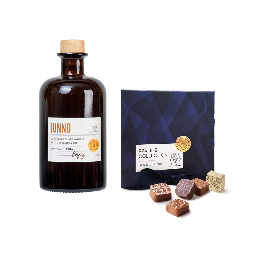 9 Luxury Pralines & Junno Liqueur