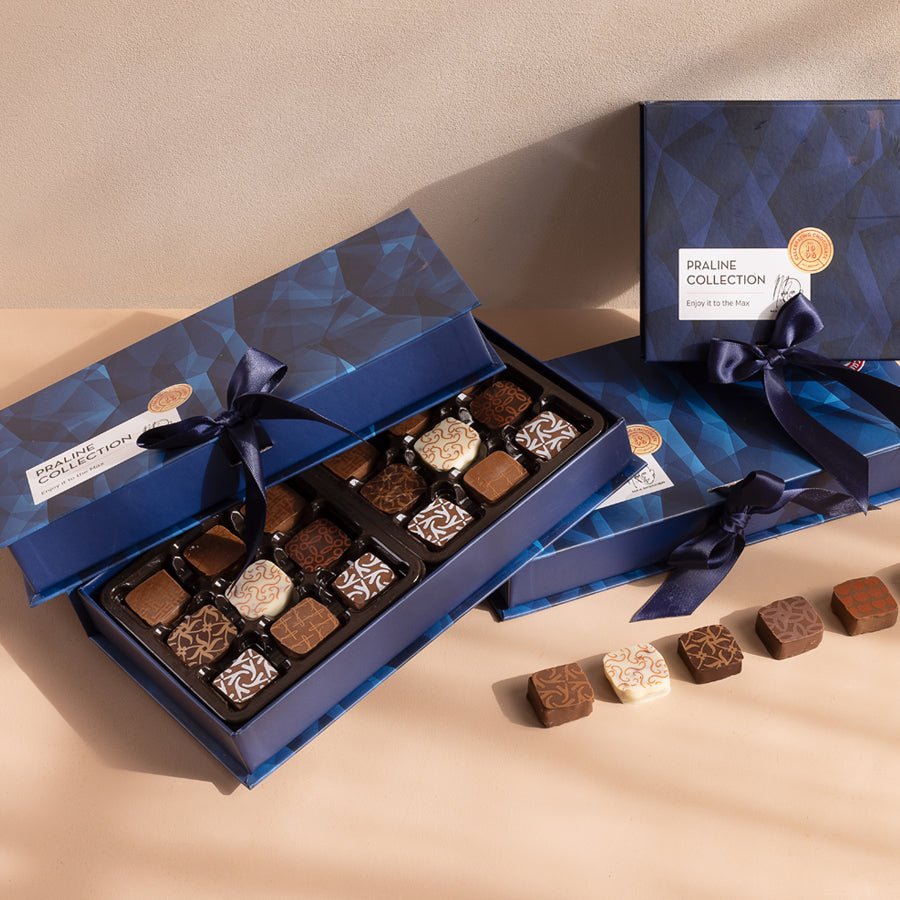 18 Luxury Pralines and Olive Oil