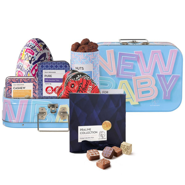 New Baby Luxury kit and a pack of 9 pralines