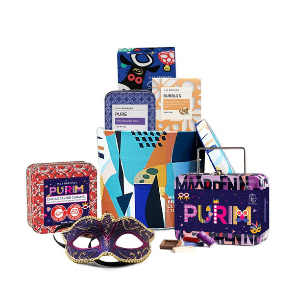 Culture Small Delivery of Meals & Mini Neapolitan Suitcase for Purim