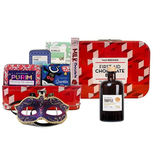 Delivery Suitcase & Truffle Liqueur