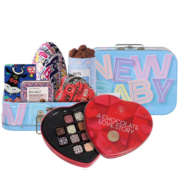 Maternity gift box and 12 pralines