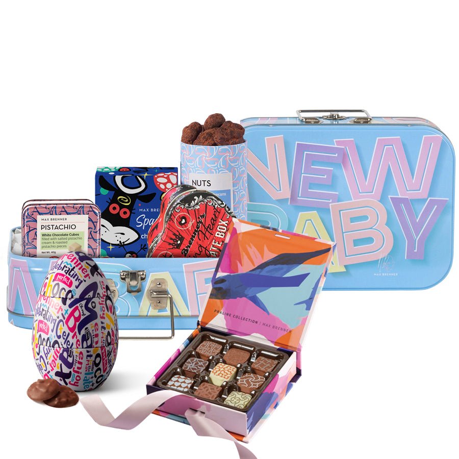 New Baby Dream Kit and a box of 9 pralines