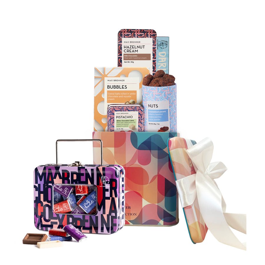Muse Medium & Mini Chocolate Neapolitan Suitcase