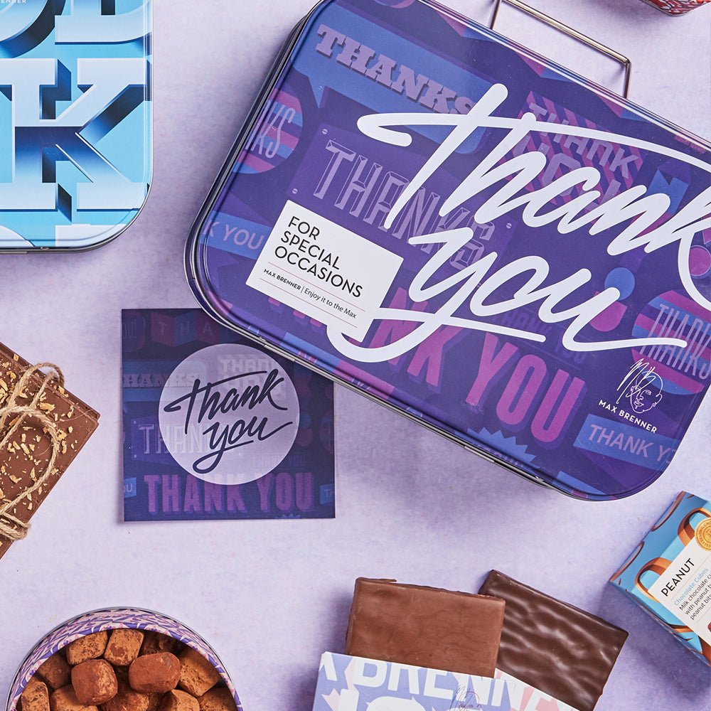 Sweet Thank You & Mini Neapolitan Chocolate Assortment for Teachers and Preschool Teachers