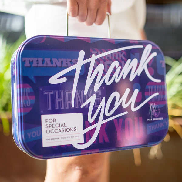 Thank you box and a box of 9 Dream pralines