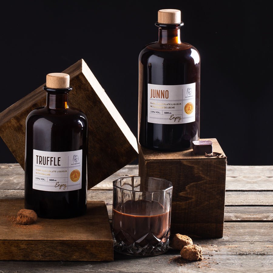 9 Luxury Pralines & Junno Liqueur