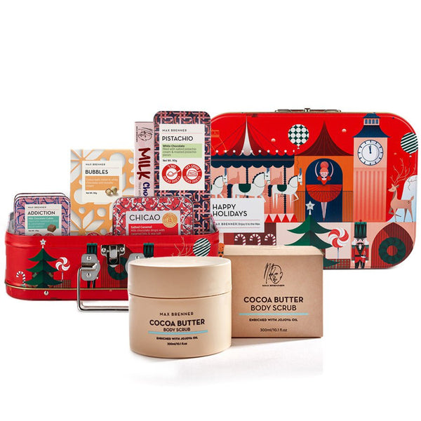 Winter Suitcase & Body Scrub