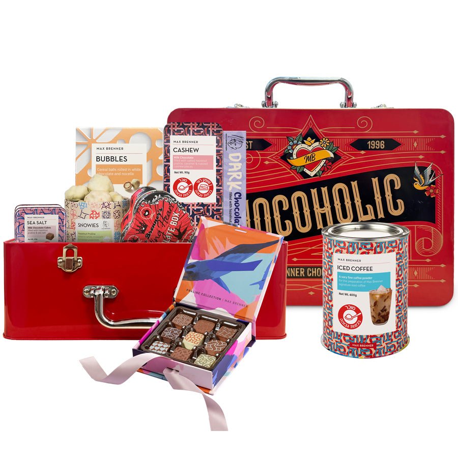 Chocoholic Premium Suitcase & Iced Coffee