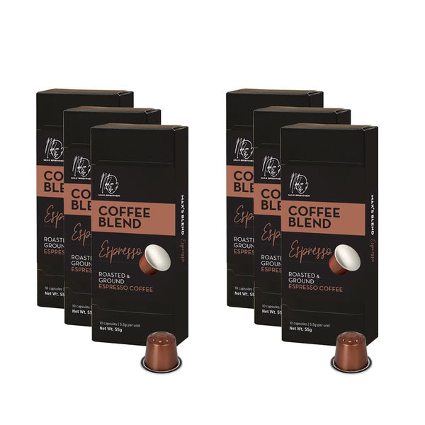 6 sleeves - espresso