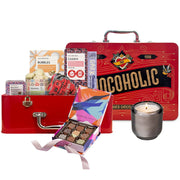 Chocoholic Premium Large Suitcase & נר ריחני