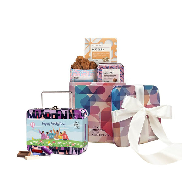 Muse Small & מיני מזוודת שוקולד ליום המשפחה