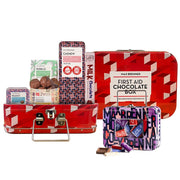 First Aid Chocolate Box & מיני מזוודת שוקולד נפוליטנים