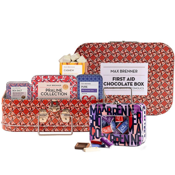 Holiday Suitcase ומזוודת מיני נפוליטנים שוקולד לפסח