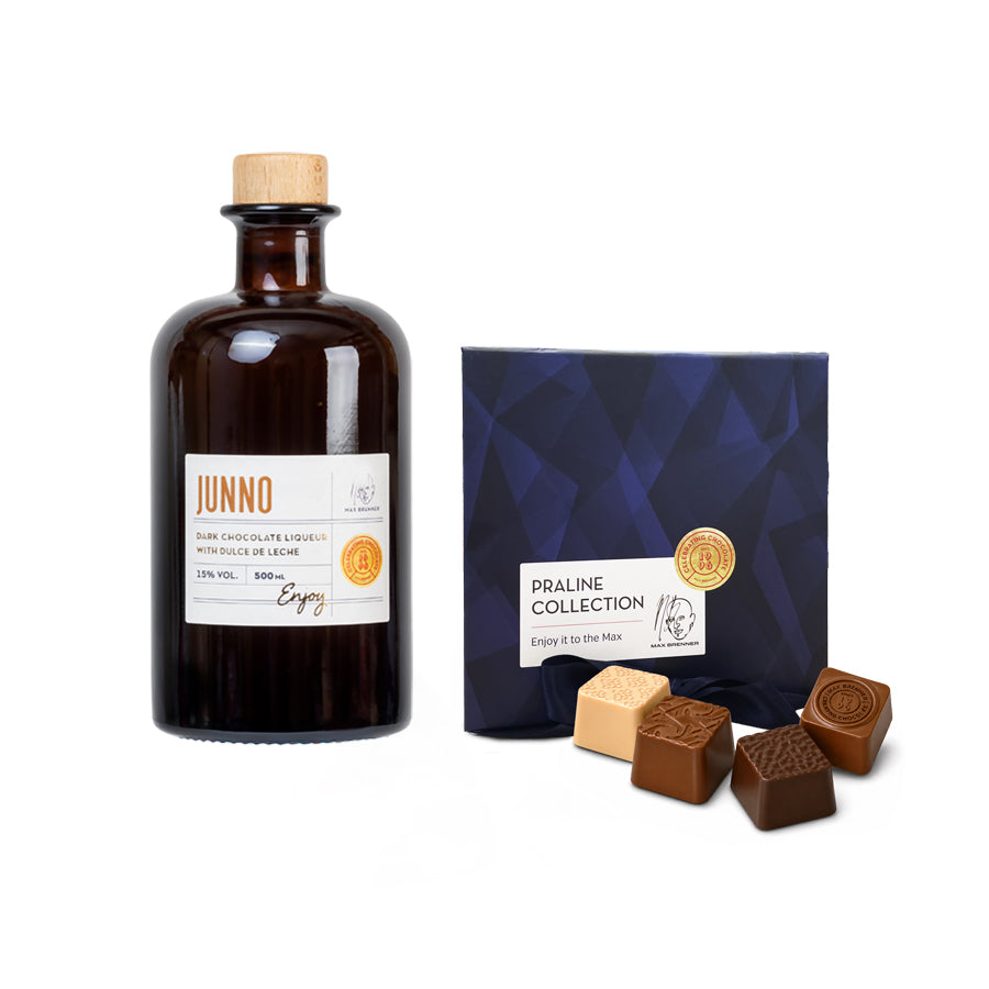 Luxury 9 Pralines & Junno Liqueur