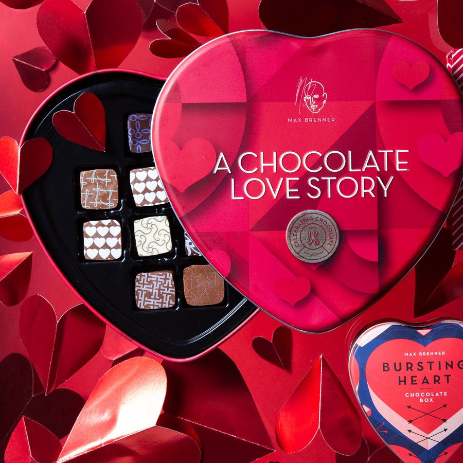 First Aid Chocolate Box & 12pc Pralines Love Story