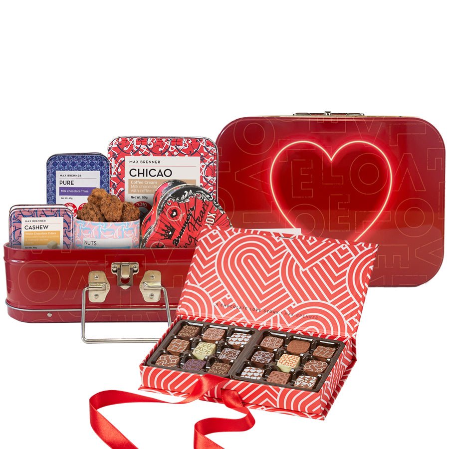 Love Story Box & 18pc Love Pralines