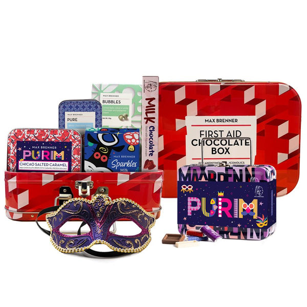 מזוודת משלוח מנות ומיני מזוודת נפוליטנים לפורים