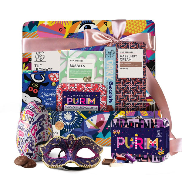 משלוח מנות אולטימייט ומיני מזוודת נפוליטנים לפורים