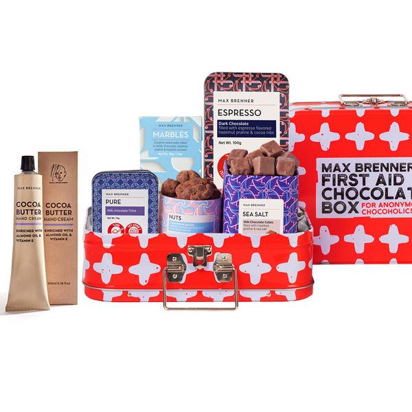 פתחון לב First Aid Chocolate Box & Hand Cream