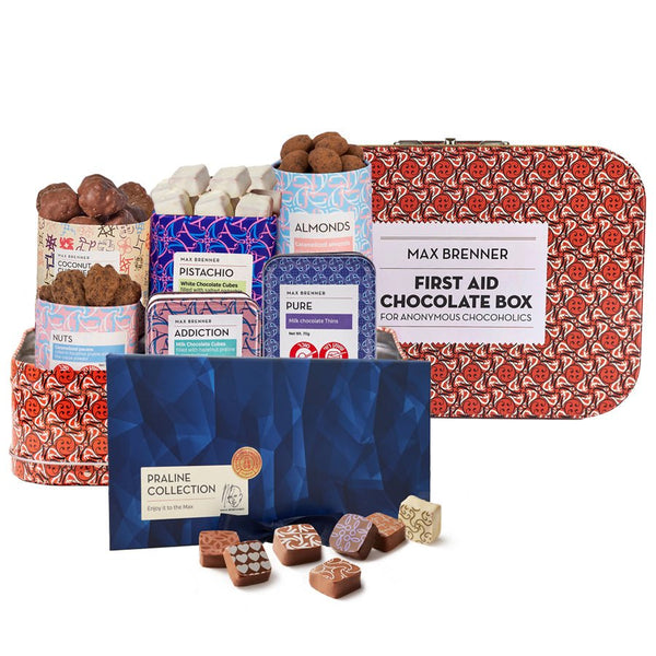 FIRST AID CHOCOLATE PREMIUM  & 18pc LUXURY PRALINE