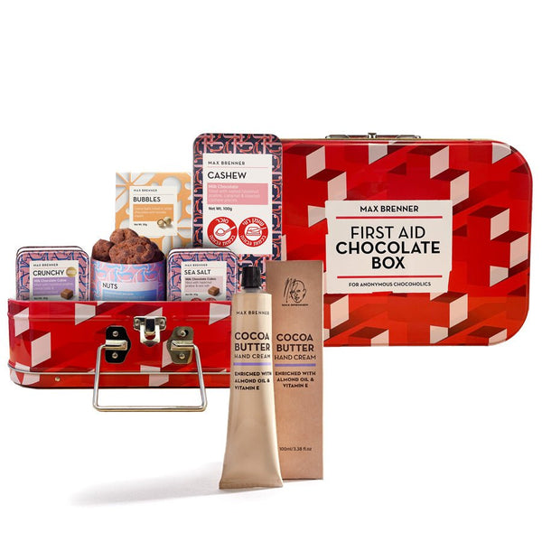 First Aid Chocolate Box & Hand Cream