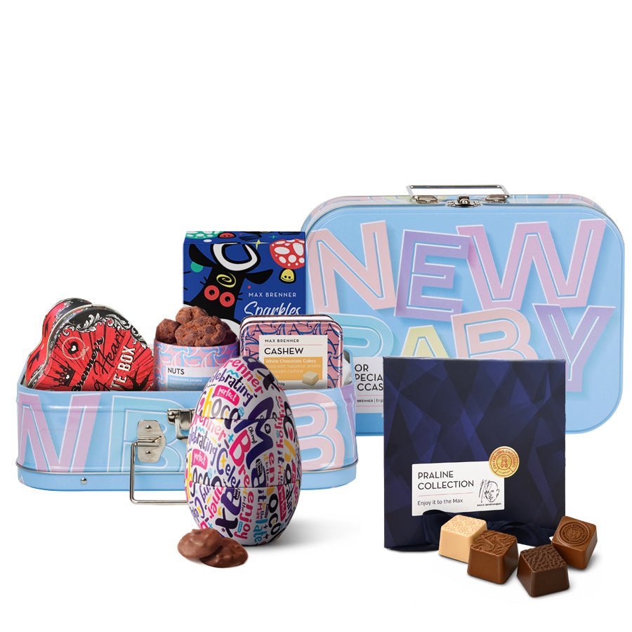 מארז מתנה ליולדת & LUXURY 9 PRALINES