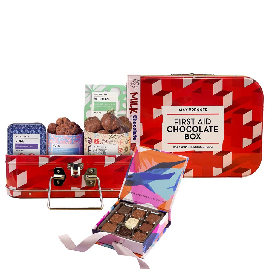 First Aid Chocolate Box & Dream 9pc Pralines