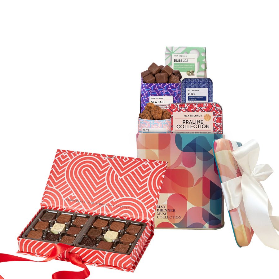 Muse Medium & 18pc Pralines Love Story