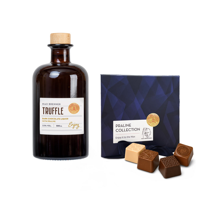 Luxury 9 Pralines & Truffle Liqueur