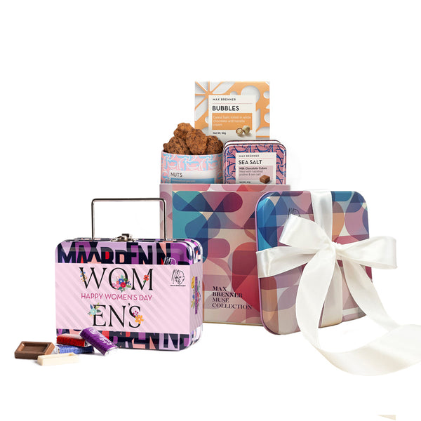 Muse Small & מזוודת מיני שוקולד נפוליטנים ליום האישה