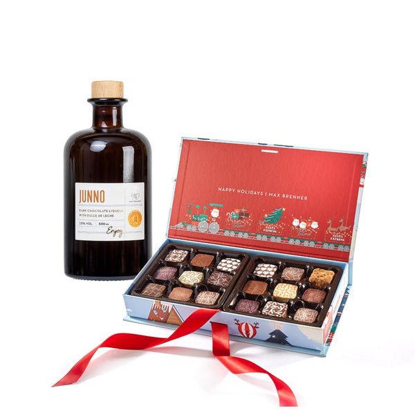 Winter 18pc Pralines & Junno Liqueur