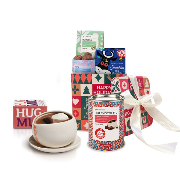 Winter Muse, Hot Chocolate powder & Hug Mug