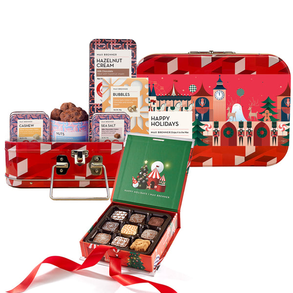 SWEET WINTER SUITCASE & WINTER 9 PRALINES