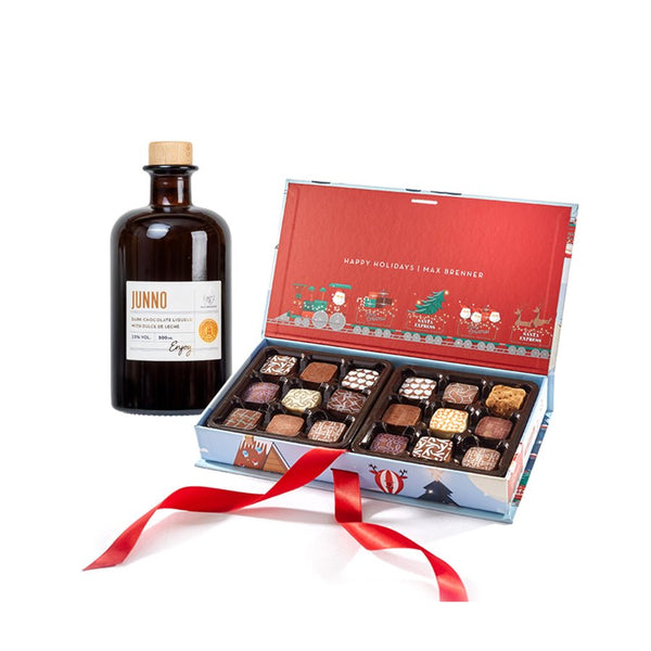 Winter 18pc Pralines & Junno Liqueur