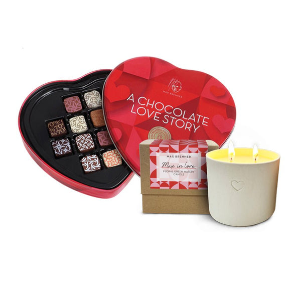 A Chocolate Love Story & Aromatic Candle
