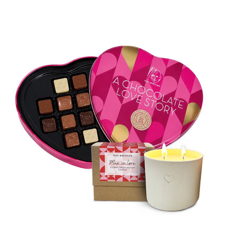 A Chocolate Love Story & Aromatic Candle