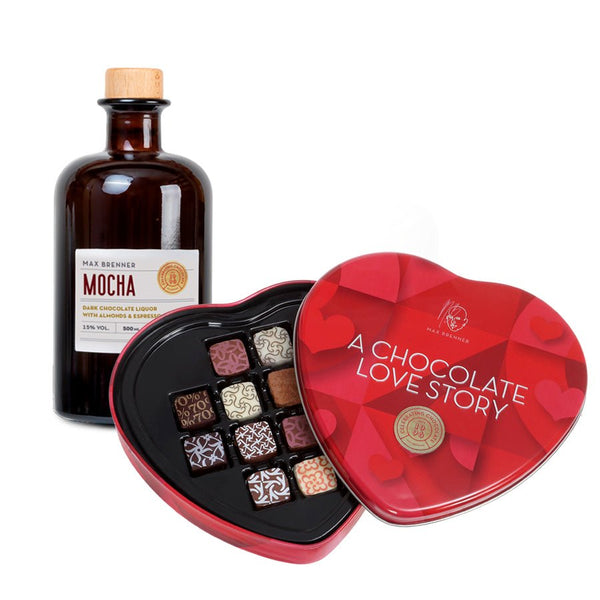 Heart Praline & Mocha Liqueur