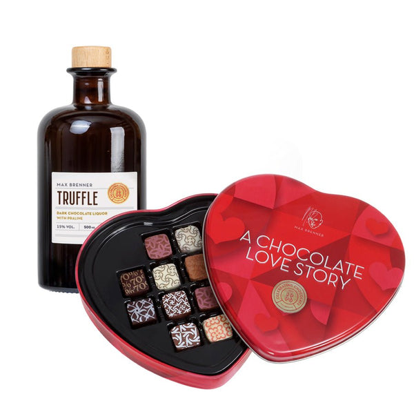 Heart Praline & Truffle Liqueur