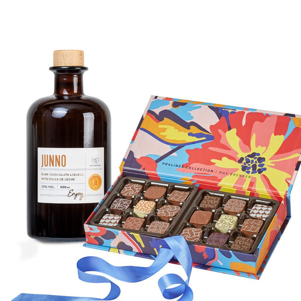 Blossom 18 Pralines & Junno Liqueur